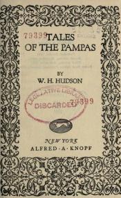 book cover of Tales Of The Pampas by W.H. Hudson