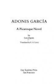 book cover of Adonis García : a picaresque novel by Luis Zapata