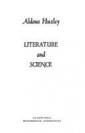 book cover of Literature and Science by Aldous Huxley