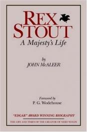 book cover of Rex Stout by John J. McAleer