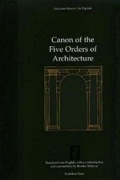 book cover of Canon of the Five Orders of Architecture by Vignola
