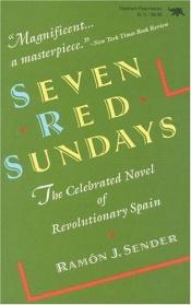 book cover of Siete domingos rojos by Ramón J. Sender