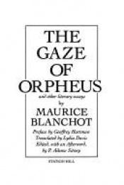 book cover of Orfeus' blik og andre essays by Maurice Blanchot