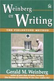 book cover of Weinberg on Writing by Gerald Weinberg