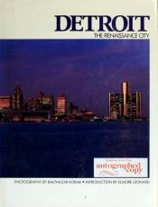 book cover of Detroit: The Renaissance City by Balthazar Korab