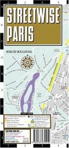 book cover of Streetwise Paris Map - Laminated City Street Map of Paris, France - with integrated metro map including lines and statio by Streetwise Maps