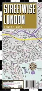 book cover of Streetwise London centre city by Streetwise Maps