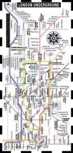 book cover of Streetwise London Underground Map - The Tube - Laminated London Metro Map - Folding pocket & wallet size metro map for travel by Streetwise Maps