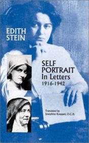 book cover of Edith Stein: Self-Portrait in Letters, 1916-1942 by Edith Stein