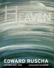 book cover of Edward Ruscha: Editions 1962-1999 by Siri Engberg