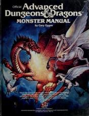 book cover of Advanced Dungeons & Dragons - Monster Manual by Gary Gygax