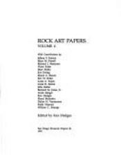 book cover of Rock Art Papers (San Diego Museum Paper No 24 24) by Ken Hedges