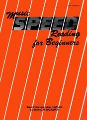 book cover of Music Speed Reading for Beginners by David R. Hickman