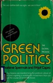 book cover of Green politics by Fritjof Capra