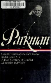 book cover of France and England in North America by Francis Parkman
