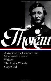 book cover of WALDEN,A WEEK ON THE CONCORD & MERRIMACK RIVERS,THE MAINE WOODS & CIVIL DISOBEDIENCE (QUALITY BOOK CLUB) by Henry David Thoreau