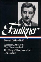 book cover of Novels, 1936-1940 by Вільям Фолкнер