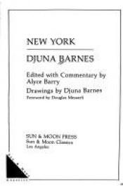book cover of New York by Alyce Barry|Djuna Barnes