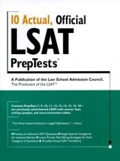 book cover of 10 Actual, Official LSAT PrepTests by Law School Admission Council Inc
