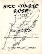 book cover of Sitt Marie Rose by Etel Adnan
