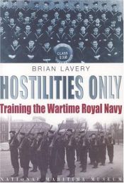 book cover of HOSTILITIES ONLY: Training the Wartime Royal Navy by Brian Lavery