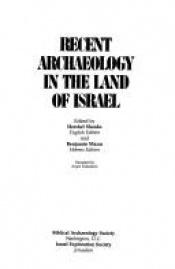 book cover of Recent Archaeology in the Land of Israel by Hershel Shanks