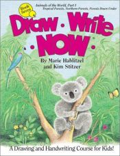 book cover of Draw Write Now, Book 6: Animals Habitats -- On Land, Pond & Rivers, Oceans (Draw-Write-Now) by Marie Hablitzel