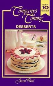book cover of Desserts (Companys Coming) by Jean Pare