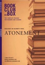 book cover of Bookclub in a Box Discusses Atonement, the novel by Ian McEwan (Bookclub-in-a-Box) by Marilyn Herbert