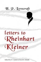 book cover of Letters to Rheinhart Kleiner by H. P. Lovecraft