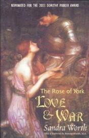 book cover of The rose of York by Sandra Worth