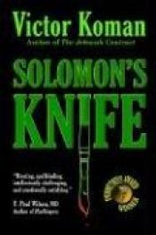 book cover of Solomon's knife by Victor Koman