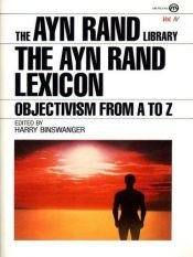 book cover of The Ayn Rand lexicon by Ayn Rand