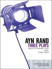 book cover of Three Plays by איין ראנד