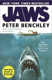 book cover of Jaws by Peter Benchley