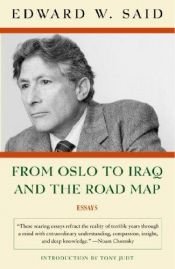 book cover of From Oslo to Iraq by Edward Said