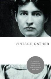 book cover of Vintage Cather by Willa Cather