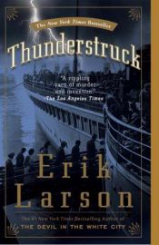 book cover of Thunderstruck by Erik Larson