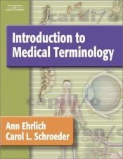 book cover of Introduction To Medical Terminology by Ann Ehrlich