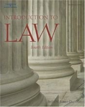 book cover of Introduction to law by Walston-Dunham