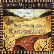 book cover of The Voice of Knowledge Cards by Miguel Ruiz