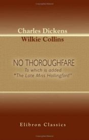 book cover of No Thoroughfare by Wilkie Collins