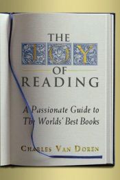 book cover of Joy of Reading by Charles Van Doren