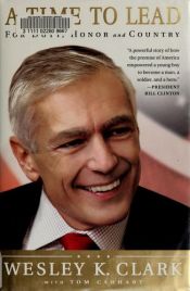 book cover of A Time to Lead by Wesley Clark