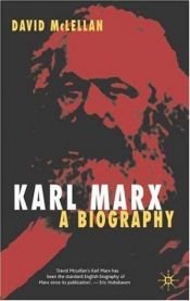 book cover of Karl Marx by David McLellan