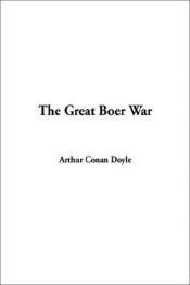 book cover of The Great Boer War by Arthur Conan Doyle