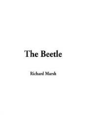 book cover of The Beetle by Richard Marsh