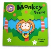 book cover of Baby Busy Books: Monkey Peeps! (Baby Busy Books) by Stephen Barker