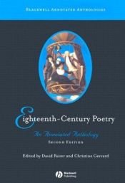 book cover of Eighteenth-Century Poetry: An Annotated Anthology by David Fairer