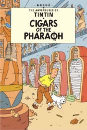 book cover of De sigaren van de farao by Herge